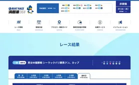 ボートレース浜名湖 レース結果