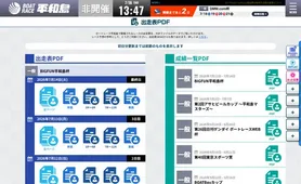 ボートレース平和島 出走表