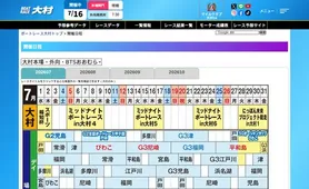 ボートレース大村 開催日程