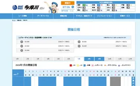 ボートレース多摩川 開催日程
