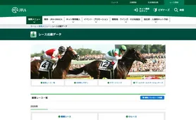 日本中央競馬会(JRA) レース成績データ
