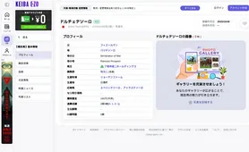 KEIBA EZO 競走馬データ(例)