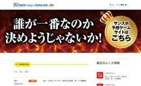 きょうのボートレースONLINE トップページ