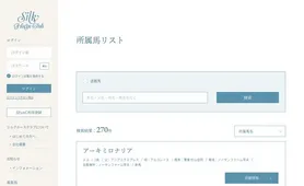 シルク・ホースクラブ 所属馬リスト