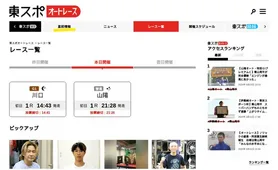 東スポオートレース レース一覧